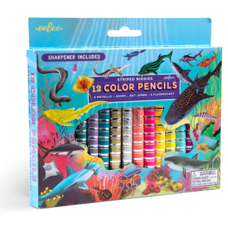 Sharks Color Pencil & Sketchbook Bundle