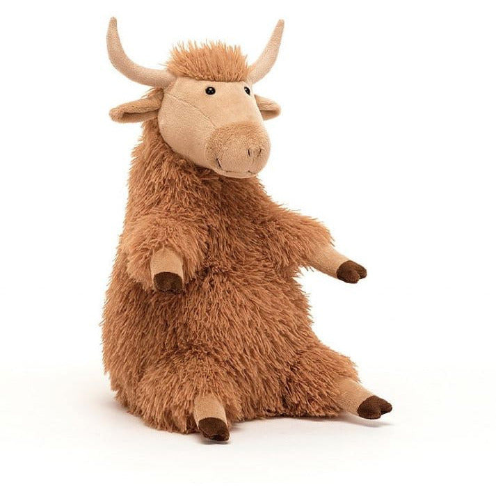 Highland Cow Stuffed Animals Plush Toy Fluffy Bull Animal Doll Soft Gift -  China Plush Toy and Toy price