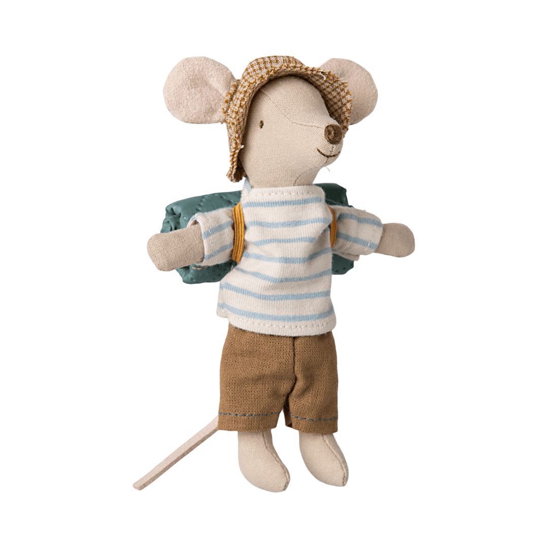 Maileg Hiker Mouse, Big Brother 2025 Mice Maileg