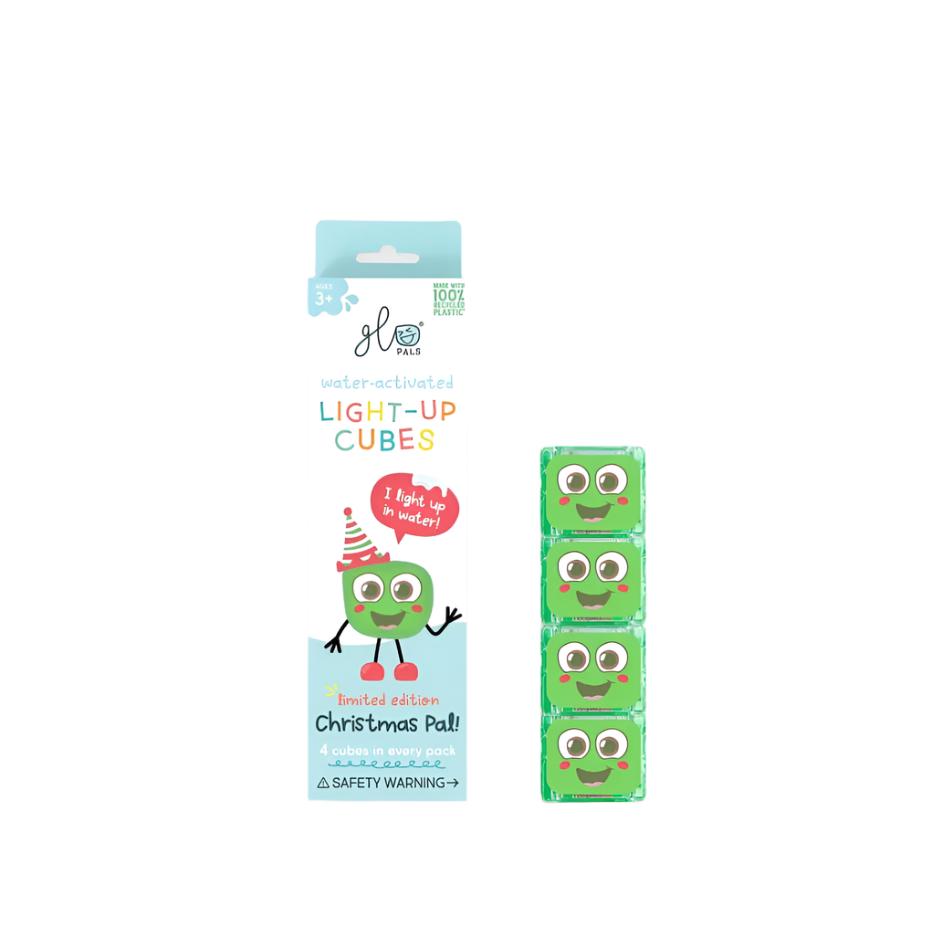 Glo Pals 4 Pack - Christmas Bath Time Glo Pals   