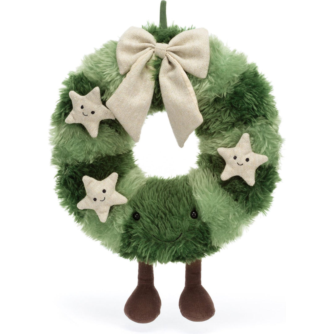 Jellycat Amuseables Nordic Spruce Wreath Holiday Jellycat   