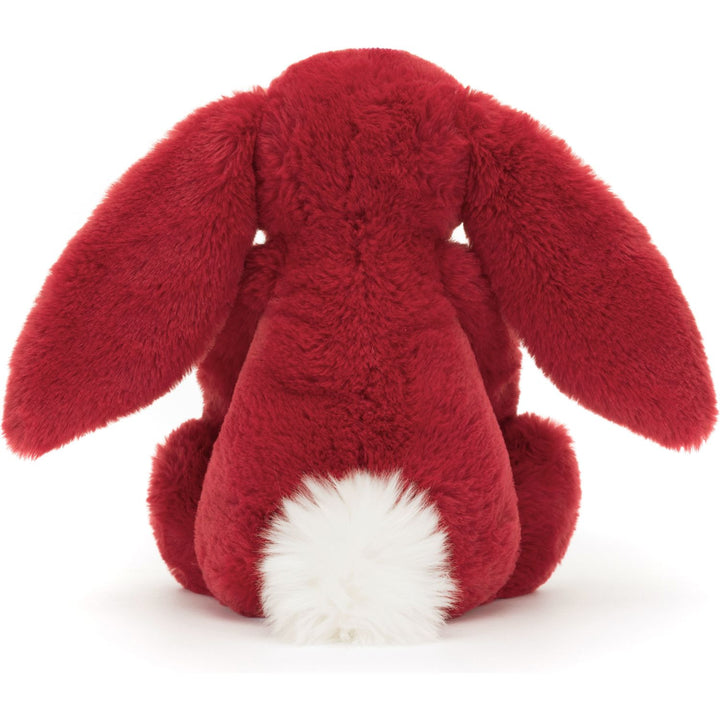 Jellycat Bashful Luxe Bunny Scarlett Medium Holiday Jellycat   