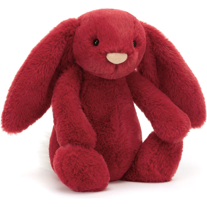 Jellycat Bashful Luxe Bunny Scarlett Medium Holiday Jellycat   