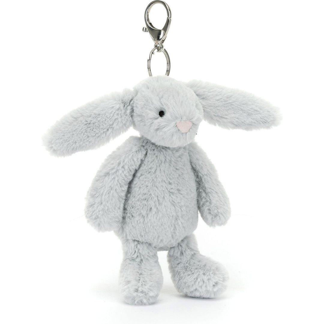 Jellycat Bashful Silver Bunny Bag Charm Easter & Spring Jellycat