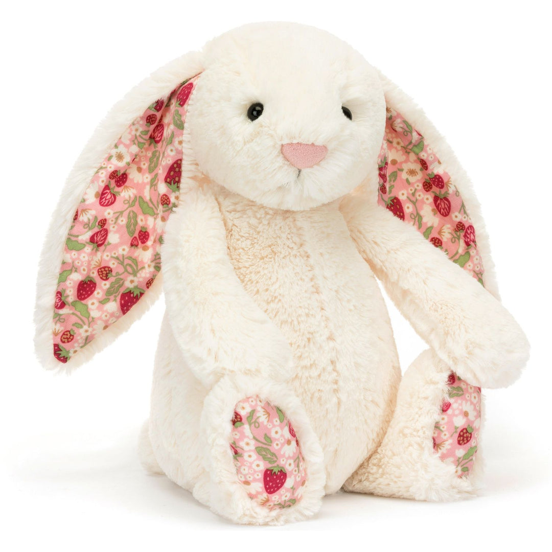 Jellycat Blossom Cream Bunny 'Berry' - Medium Easter & Spring Jellycat