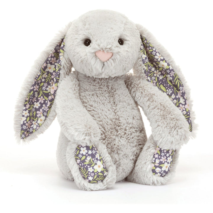 Jellycat Blossom Silver Bunny 'Bloom' - Medium Easter & Spring Jellycat