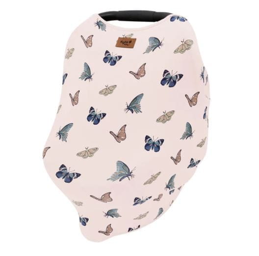 Kyte Car Seat Cover Bundler Kyte Baby Blush Butterfly