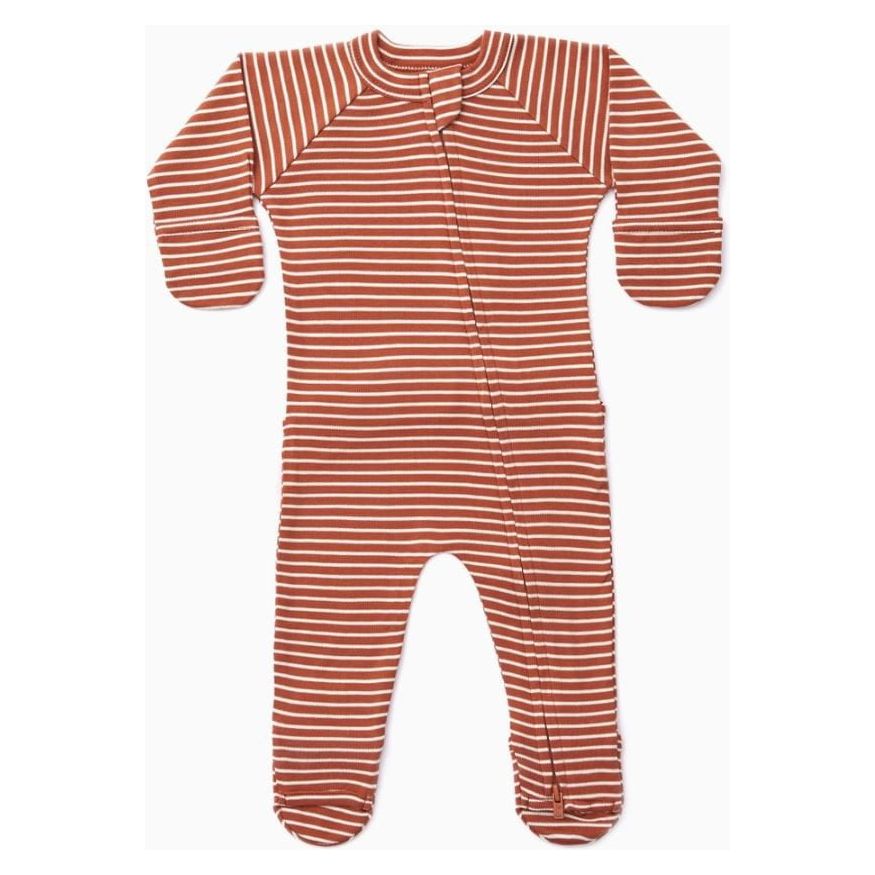 Goumi Footies NB Footie Goumikids NB Clay Stripe