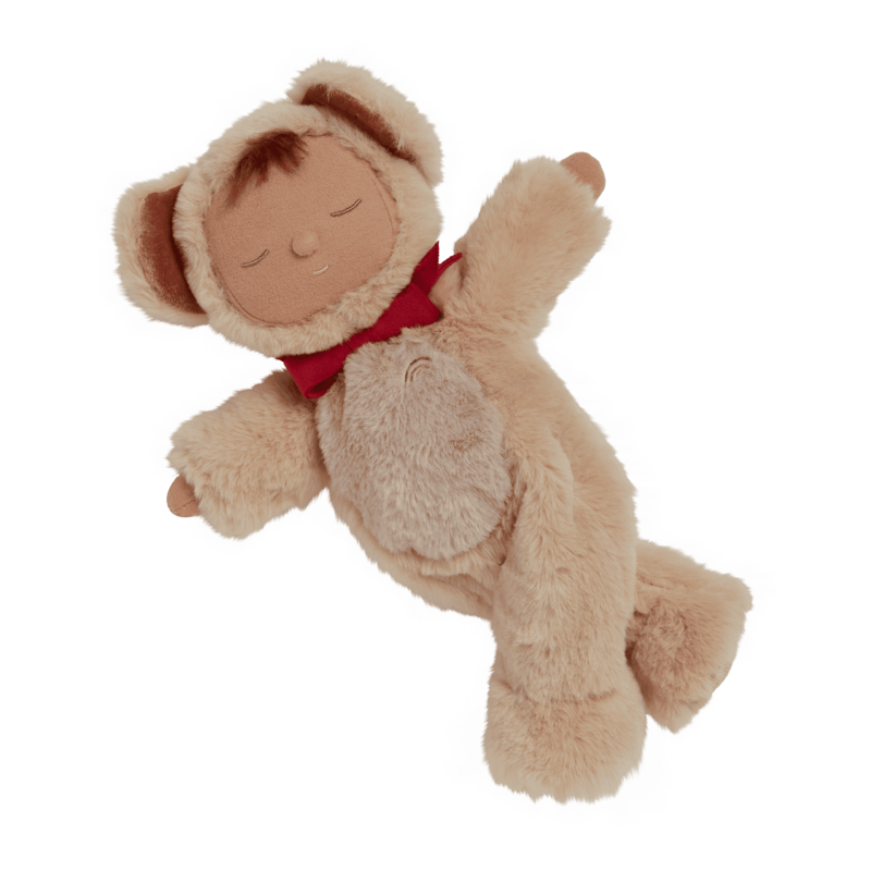 Olli Ella Cozy Dinkums Teddy - Crumble Dolls Olliella   