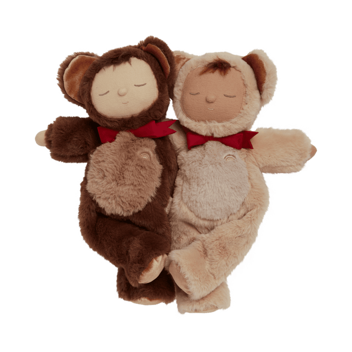 Olli Ella Cozy Dinkums Teddy - Crumble Dolls Olliella   