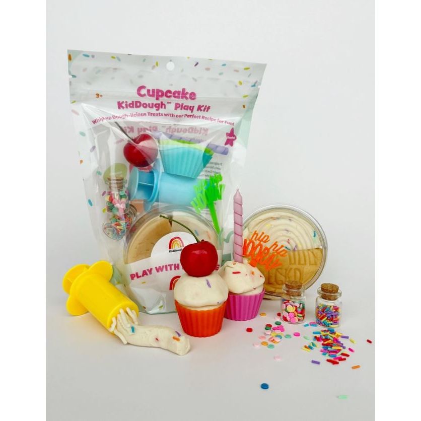 Earth Grown KidDough Cupcake Play Kit Clay/Dough EGKD