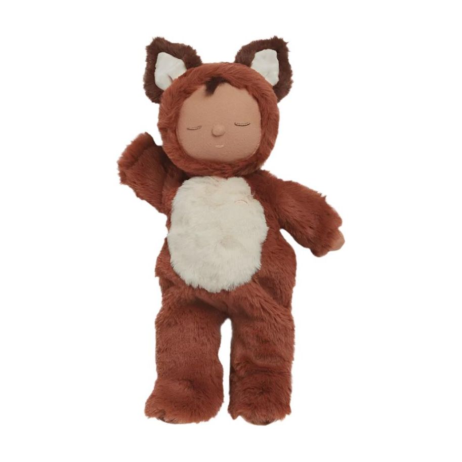 Olli Ella Cozy Dinkums Fox - Finnley Rust Dolls Olliella