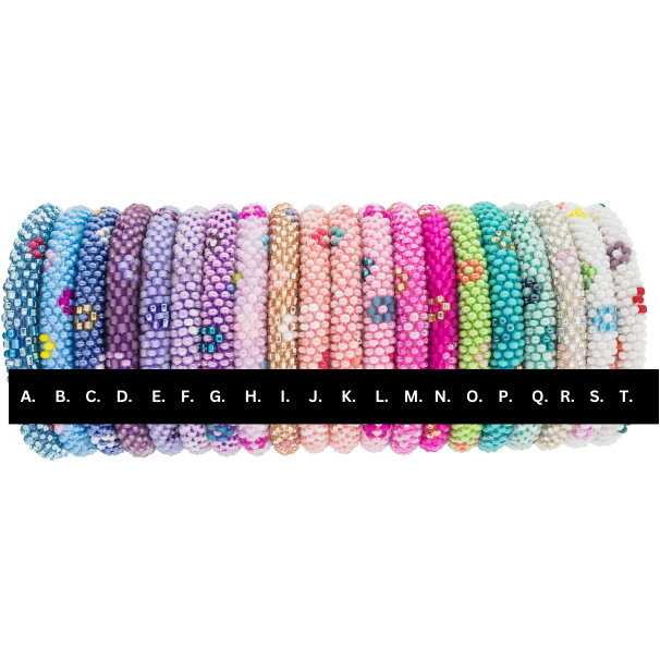 Aid through Trade Roll on Bracelet for Kids - Flower Power Accessory Aid Through Trade   