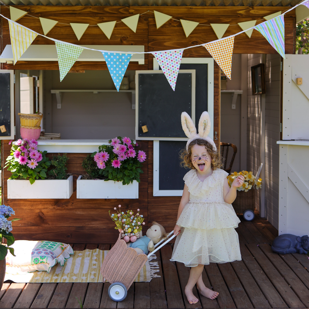 Olli Ella Fluffle Bunny Headband Pink Headband Olliella