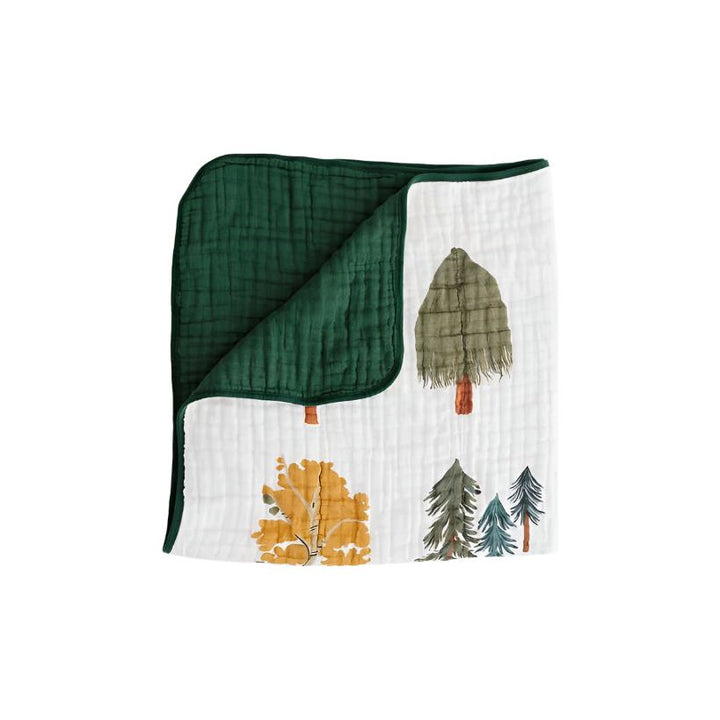 Clementine Kids Forest Quilt Swaddles & Blankets Clementine Kids