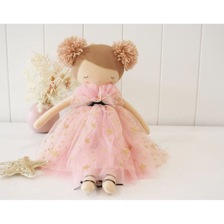 Alimrose Halle Ballerina Doll - Fair & Strawberry Blonde Dolls Alimrose   