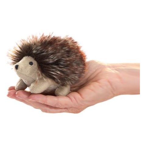 Folkmanis Finger Puppet - Mini Hedgehog Finger Puppet Folkmanis   