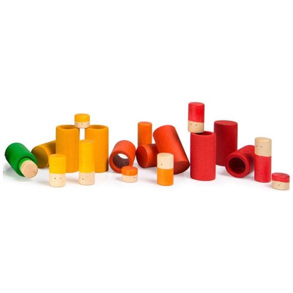 Grapat LO Basic Colors Play Set Wooden Toys Grapat   