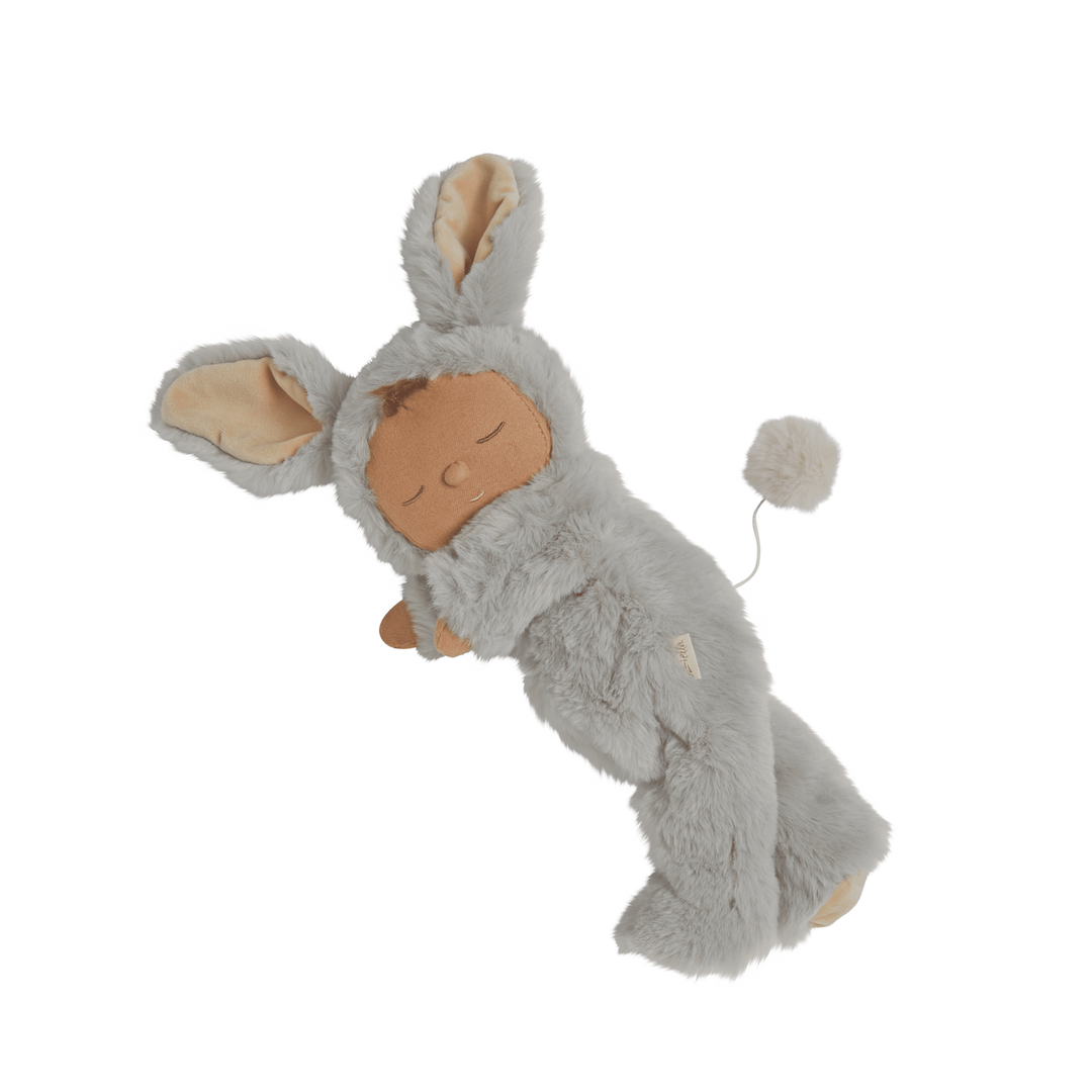 Olli Ella Lullaby Cozy Dinkum Bunny Pip - Smoke Dolls Olliella