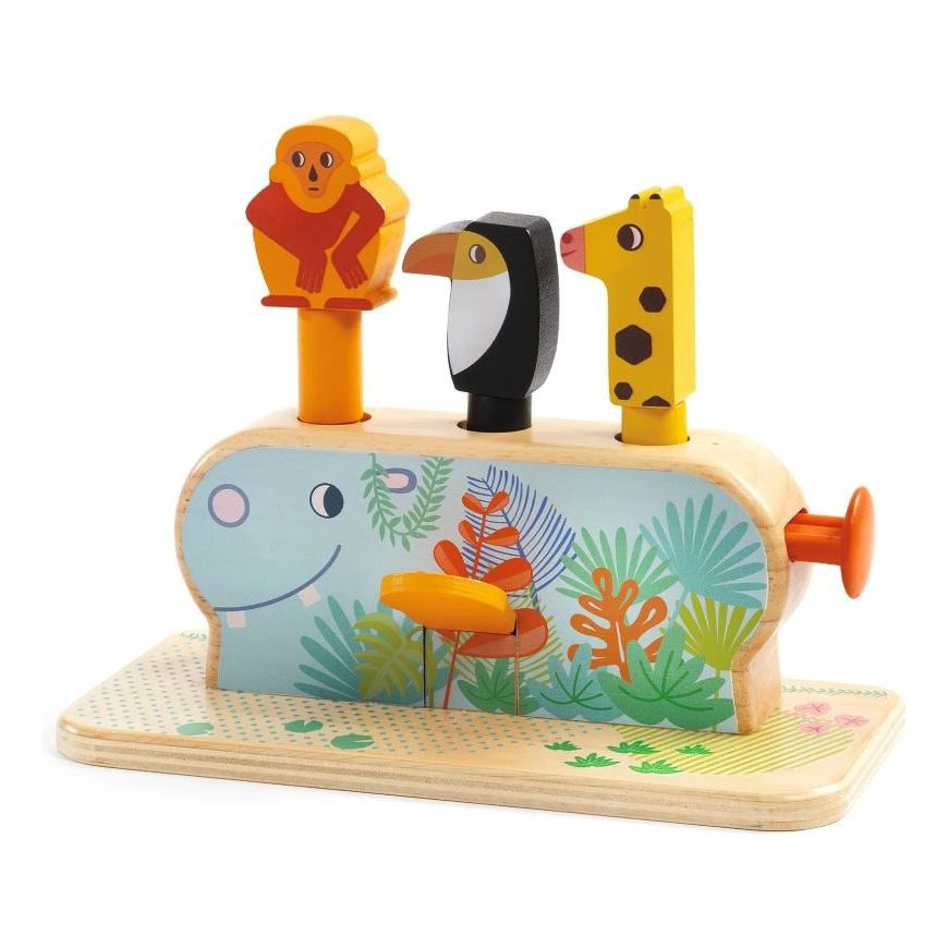 Djeco Multi Pop Wooden Toy Puzzles & Mazes Djeco   