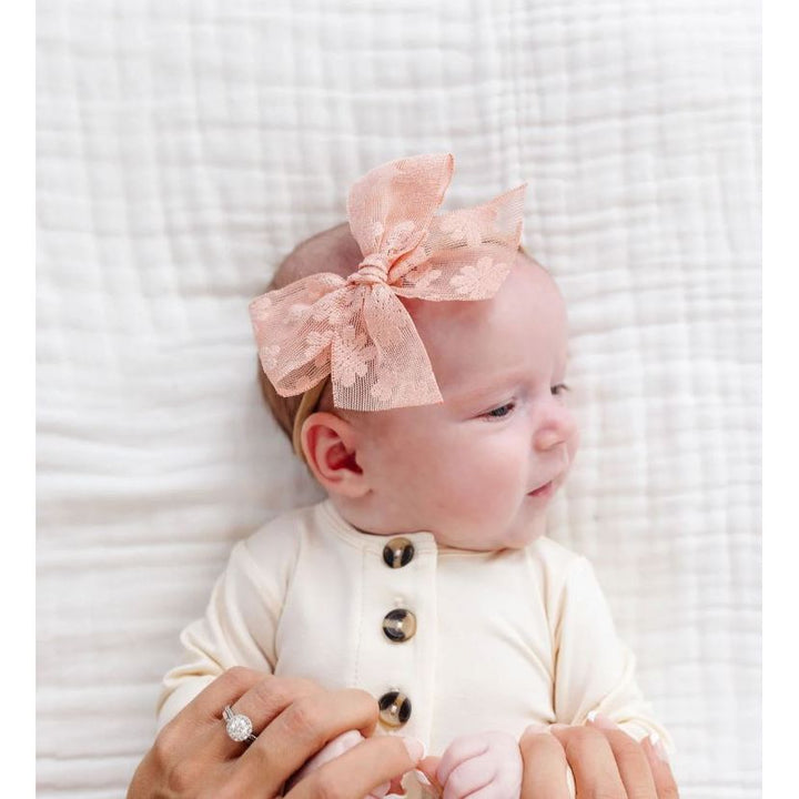 Lou Lou & Company Lace Bow Headband Headband Lou Lou & Company   