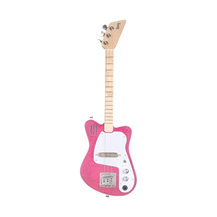 Loog Mini Electric Sparkle - Pink Musical Loog Guitars   