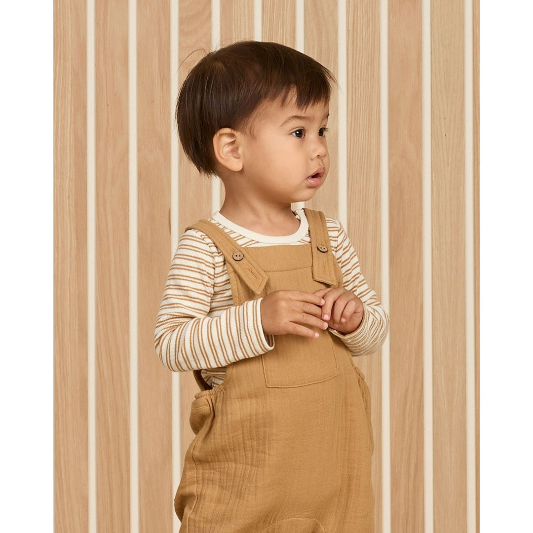 Quincy Mae Baby Overall - Golden Overall Quincy Mae   