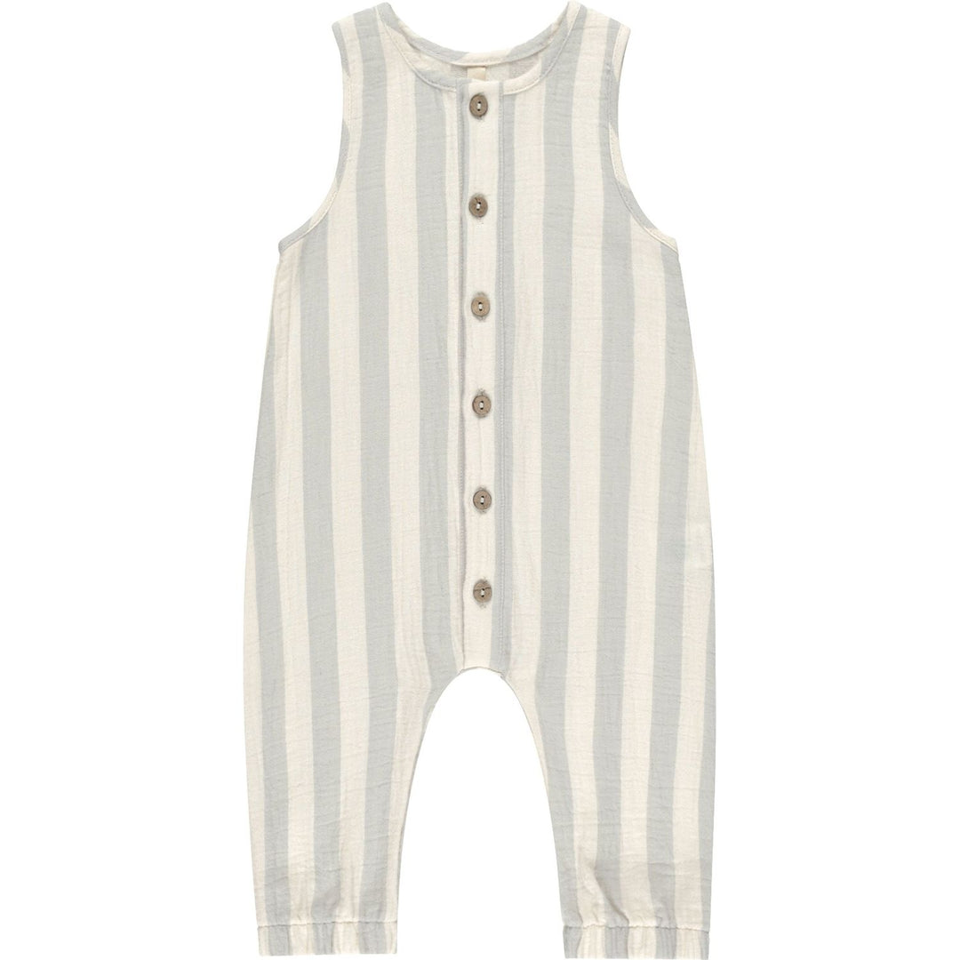 Quincy Mae Woven Jumpsuit - Sky Stripe Jumpsuit Quincy Mae