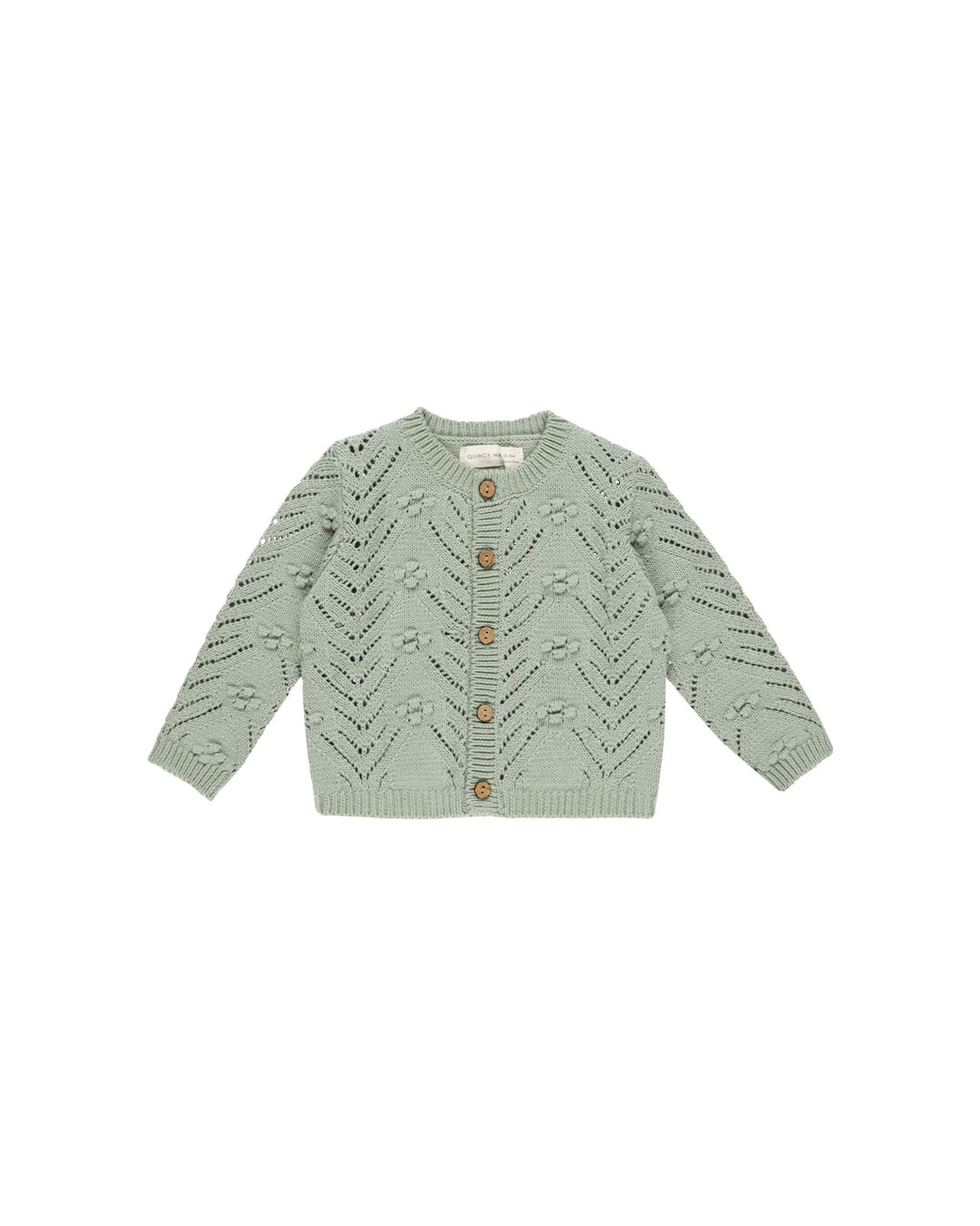 Quincy Mae Knit Cardigan - Sage Cardigan Quincy Mae