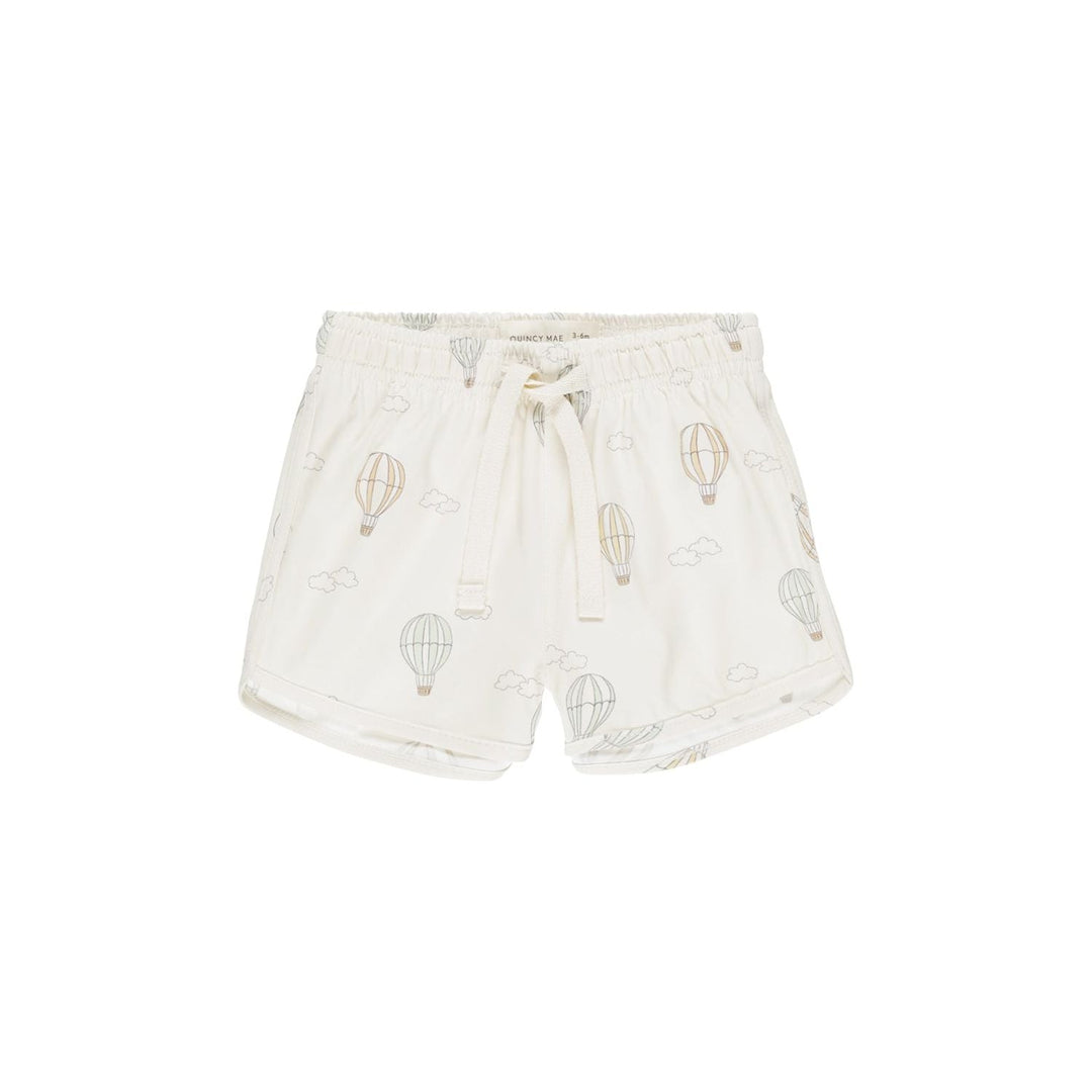 Quincy Mae Boys Swim Short - Hot Air Balloons Swimwear Quincy Mae