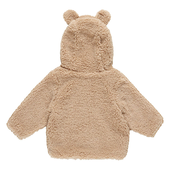 Quincy Mae Bear Jacket - Beige Baby Jacket Quincy Mae   