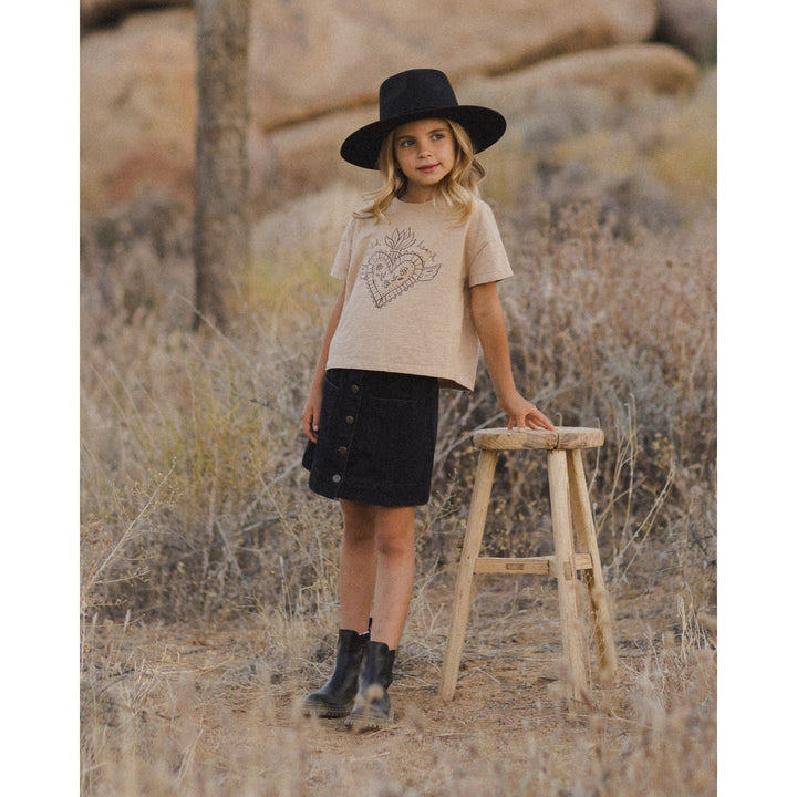 Rylee + Cru Rancher Hat - Black Apparel & Accessories Rylee + Cru   