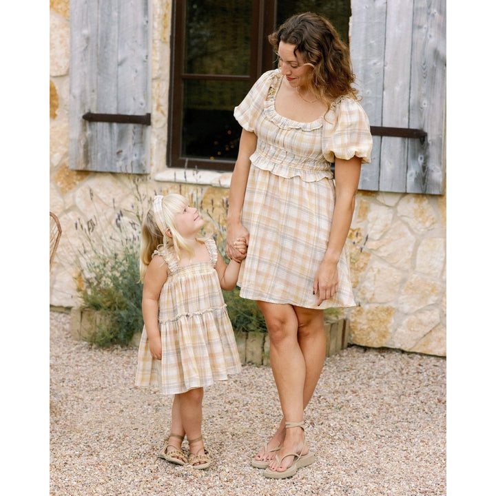 Rylee + Cru Cicily Dress - Pastel Plaid Dresses Rylee + Cru