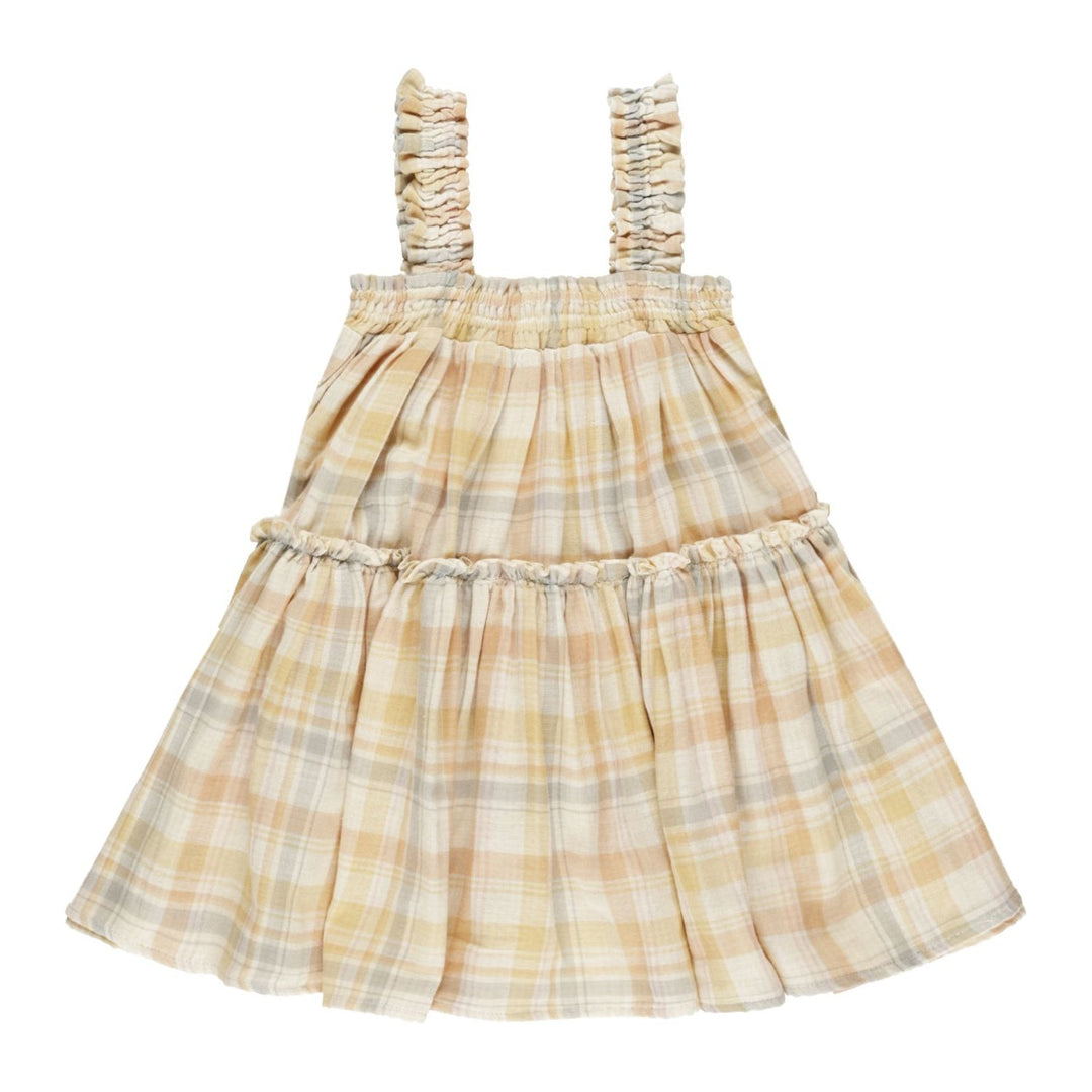 Rylee + Cru Cicily Dress - Pastel Plaid Dresses Rylee + Cru