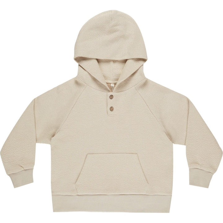 Rylee + Cru Waffle Hoodie - Stone Tops & Bottoms Rylee + Cru   