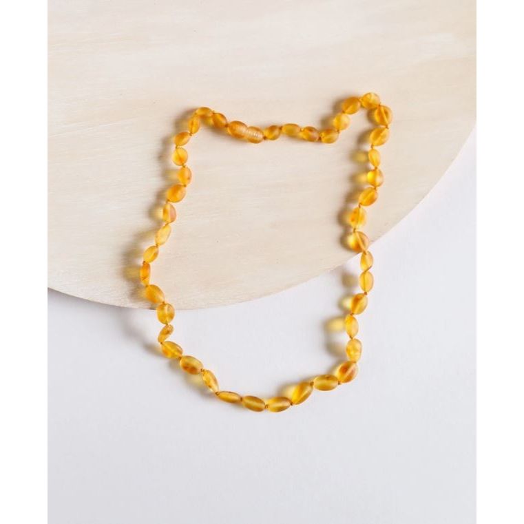 Canyonleaf Raw Honey Amber "Classic" Necklace Pacifiers and Teething Canyonleaf   