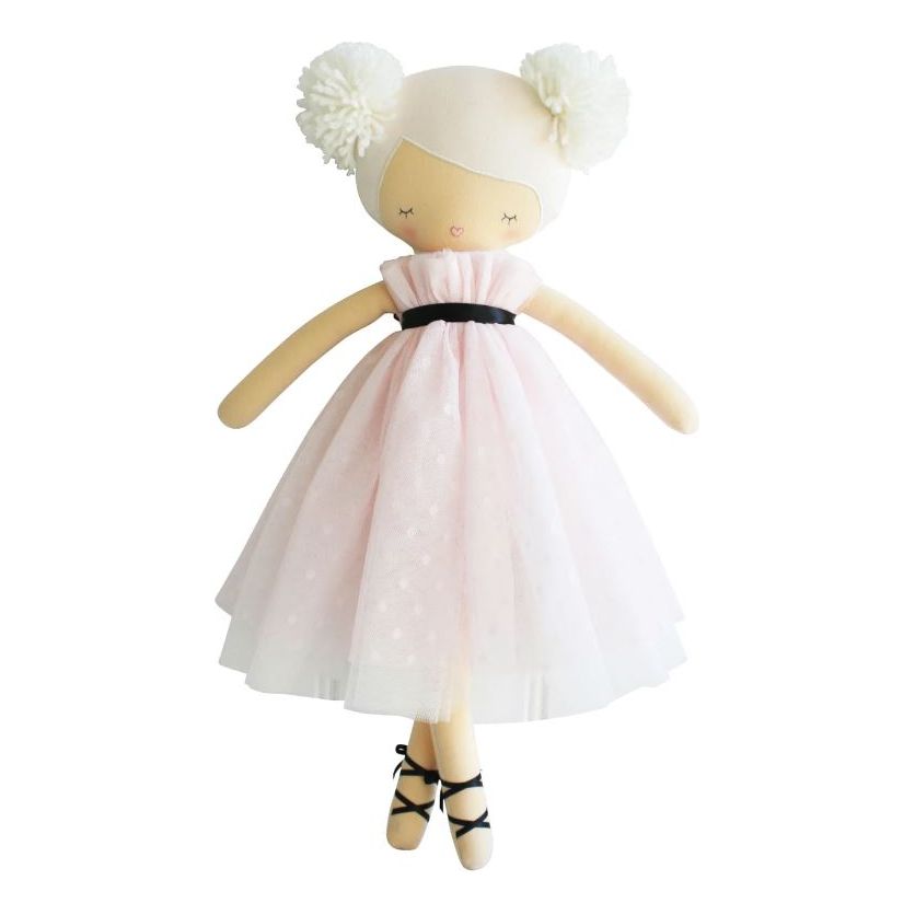 Alimrose Pom Pom Doll Scarlett - Pink Dolls Alimrose   