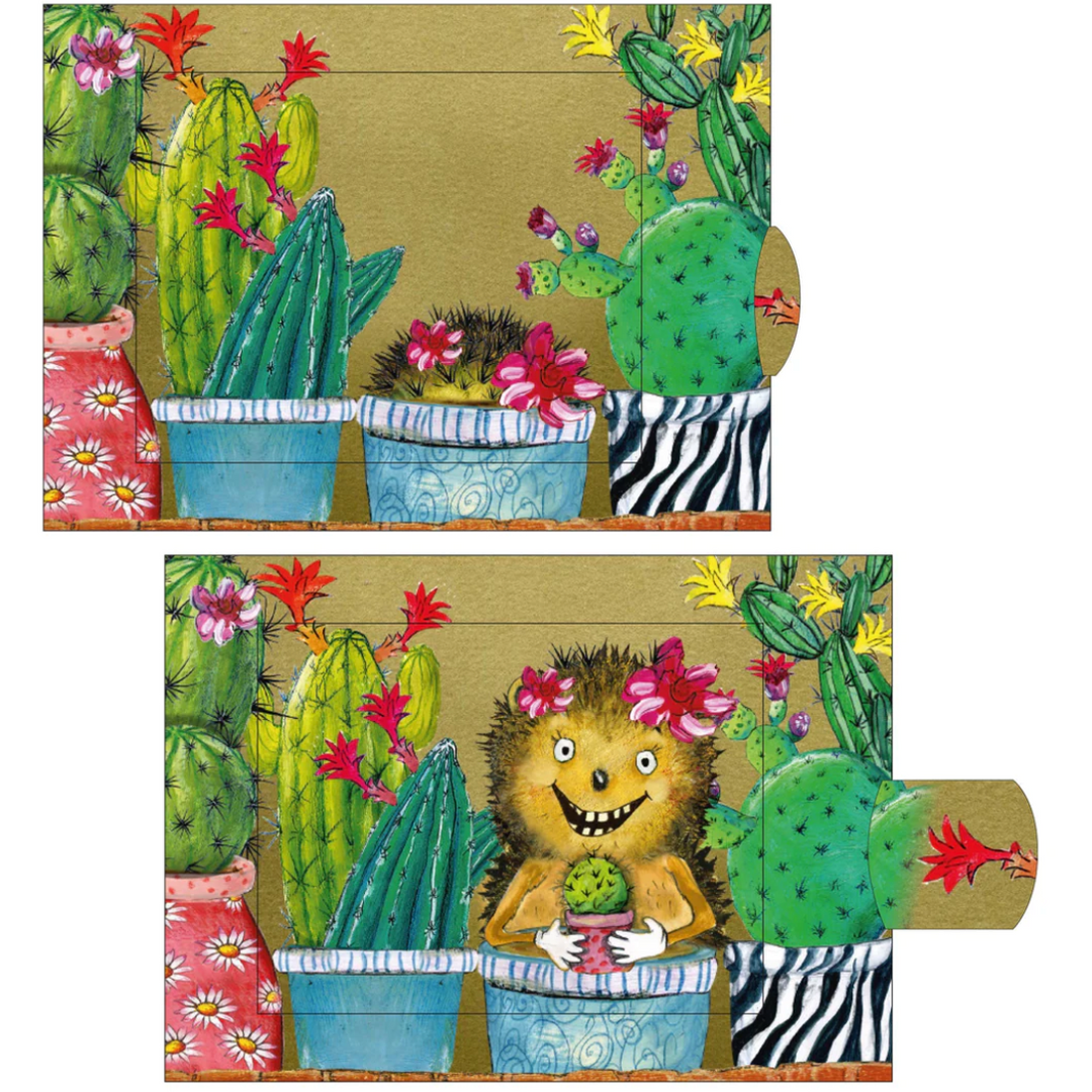 Barenpresse Living Card Cactus Greeting Card Barenpresse   
