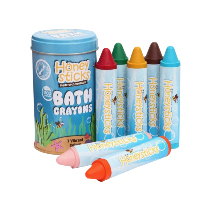 Honeysticks All Natural Bath Crayons Bath Time Honeysticks   