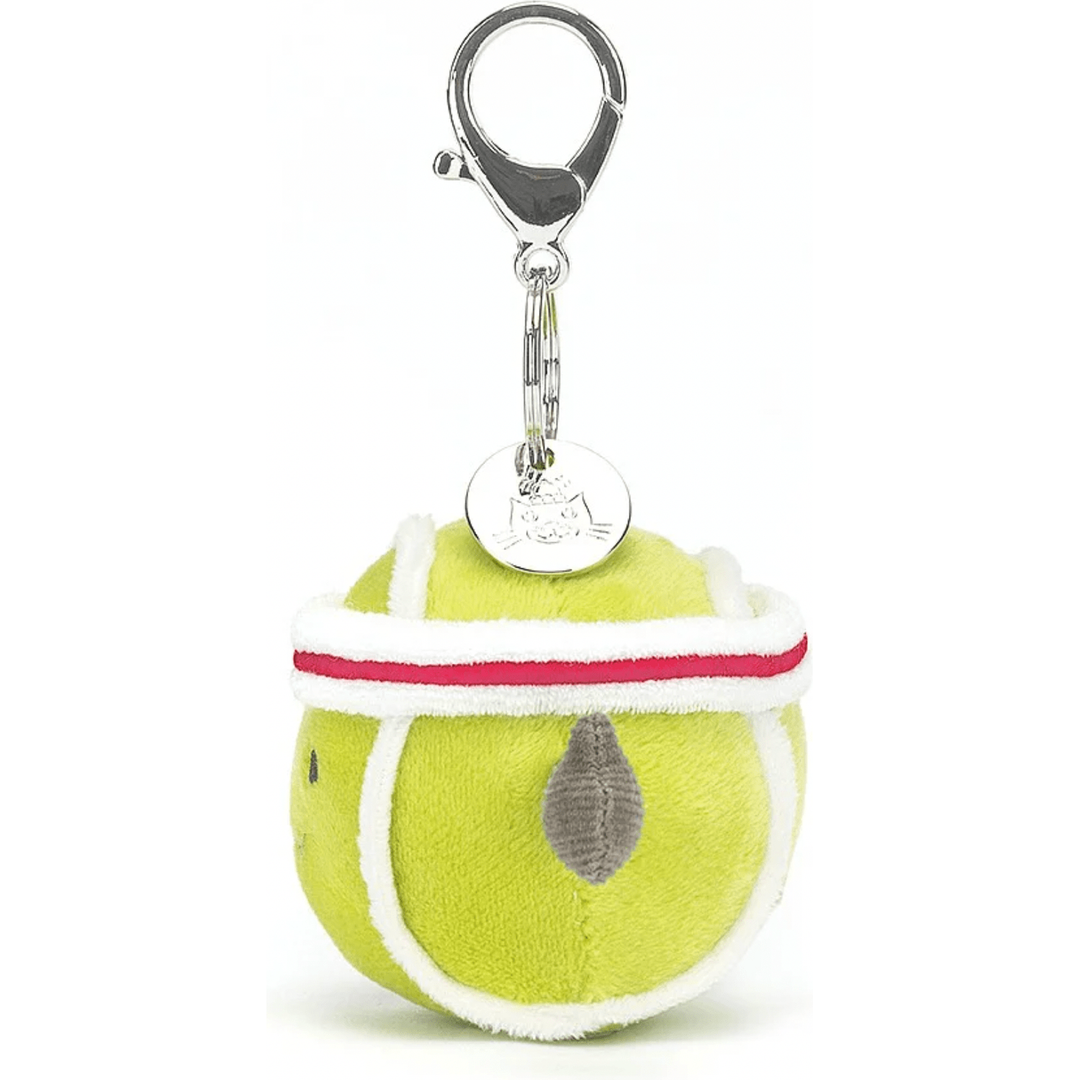 Jellycat Amuseable Sports Tennis Bag Charm key chain Jellycat   