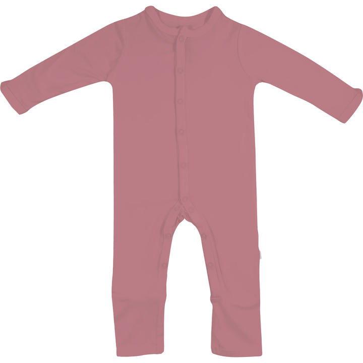 Kyte Baby Solid Snap Romper- 18/24 Months Romper Kyte Baby 18-24M Dusty Rose 