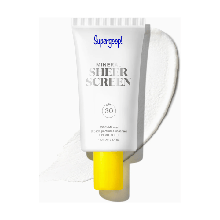 Supergoop! Mineral Sheer Screen- SPF 30 Sunscreen Supergoop   