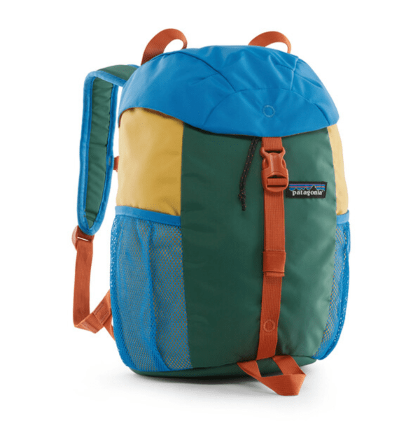 Patagonia Kid's Refugito Day Pack 12L Backpack Patagonia Patchwork: Conifer Green  