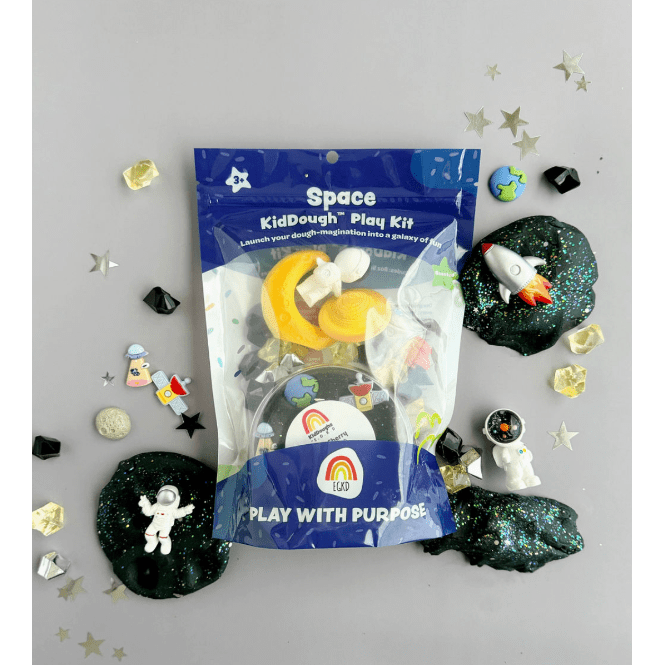 Earth Grown KidDough Play Kit- Space Clay/Dough EGKD   