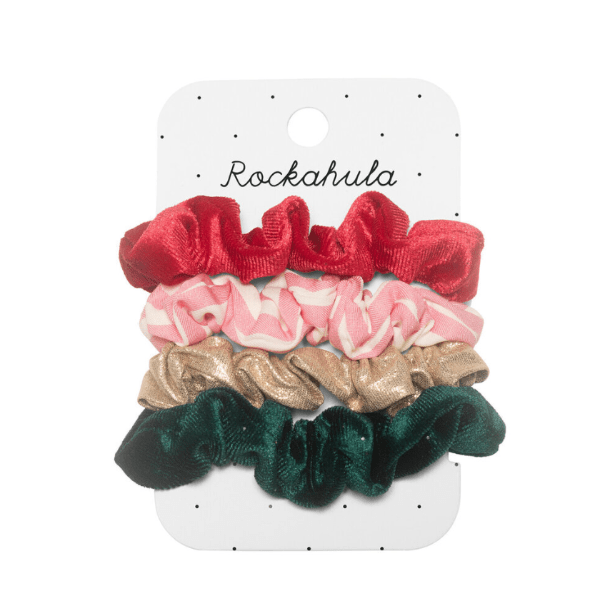 Rockahula Jolly Christmas Scrunchie Set Hair clip Rockahula   