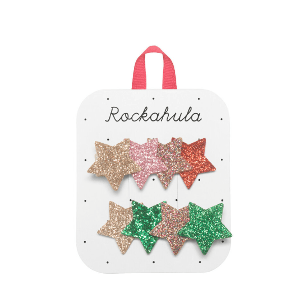 Rockahula Jolly Glitter Star Clips Hair clip Rockahula   