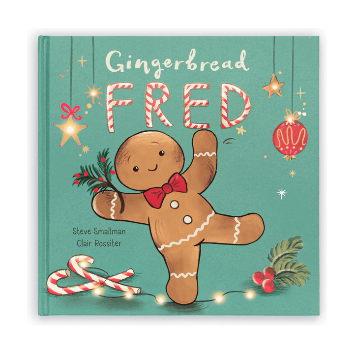 Jellycat Gingerbread Fred Book Jellycat Books Jellycat   