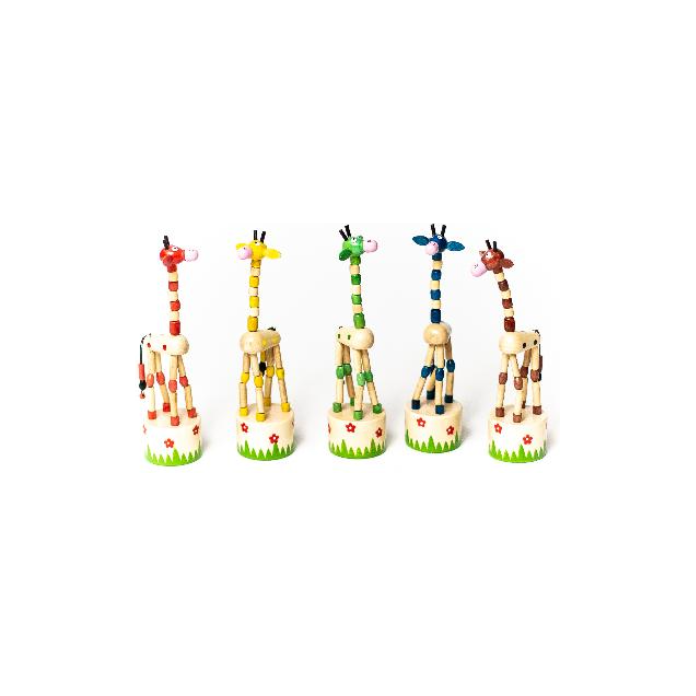 Jack Rabbit Creations Giraffe Push Puppet Finger Puppet Jack Rabbit Creations   