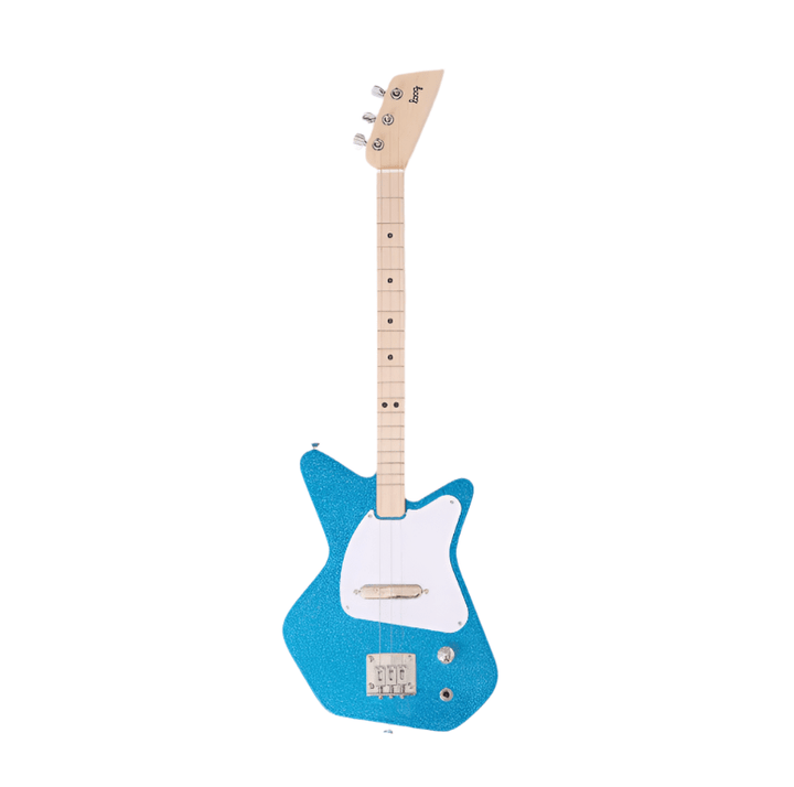 Loog Pro Electric Guitar- Sparkle  Blue Musical Loog Guitars   