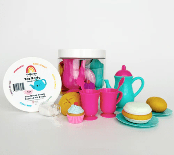 Earth Grown KidDough Dough-To-Go- Tea Party Clay/Dough EGKD   